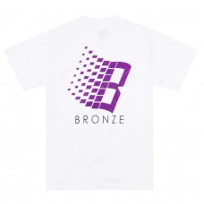 Camiseta Manga Corta Bronze 56 Polka Dot Blanca